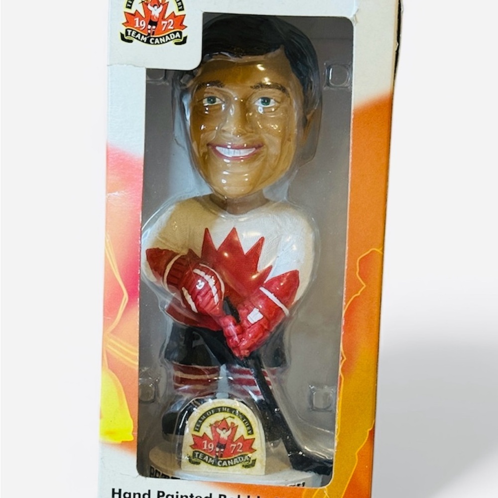 Peter Mahovlich Bobblehead – Team Canada 1972 Summit Series – Hand Painted